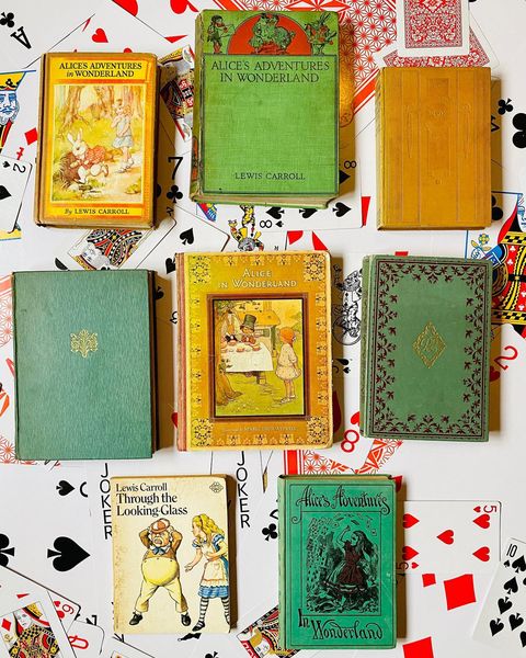 Vintage Alice in Wonderland Books