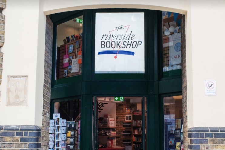 The Riverside Bookshop frontage