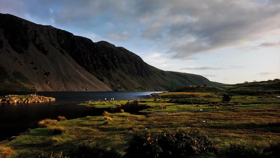 Wastwater scree slopes