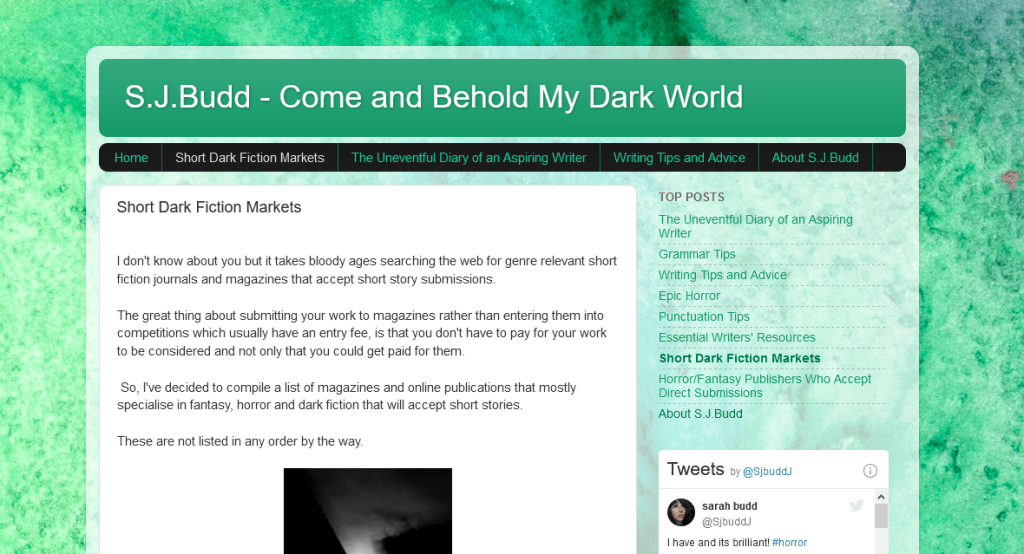 Dark fiction markets