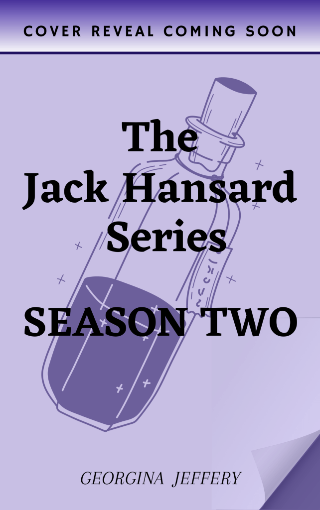 The Jack Hansard Series: Season Two, temporary book cover with potion bottle